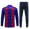 Dječji Barcelona Sweatshirt Za Trening Četvrt Zip 2024-25 Plava